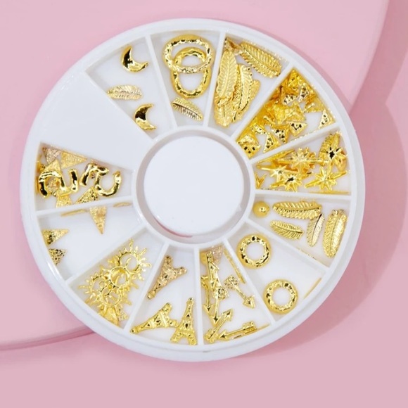 Other - Nail Art Wheel Gold decorations